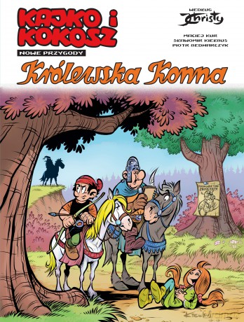 Królewska konna. Kajko i Kokosz. Nowe przygody (Tom 3) - Maciej Kur, Sławomir Kiełbus, Piotr Bednarczyk [KOMIKS]