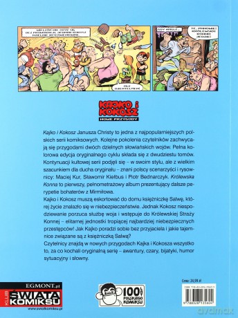 Królewska konna. Kajko i Kokosz. Nowe przygody (Tom 3) - Maciej Kur, Sławomir Kiełbus, Piotr Bednarczyk [KOMIKS]