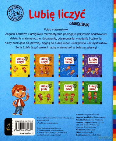 Lubię liczyć. Łamigłówki [KSIĄŻKA]