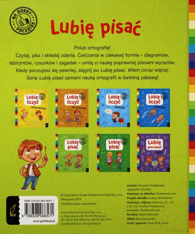Lubię pisać. Na dobry początek [KSIĄŻKA]
