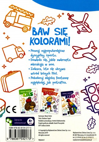 Miasto. Zabawa kolorami [KSIĄŻKA]