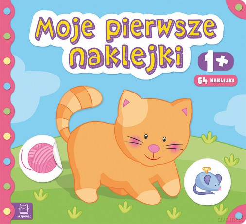 Moje pierwsze naklejki 1+ [KSIĄŻKA]
