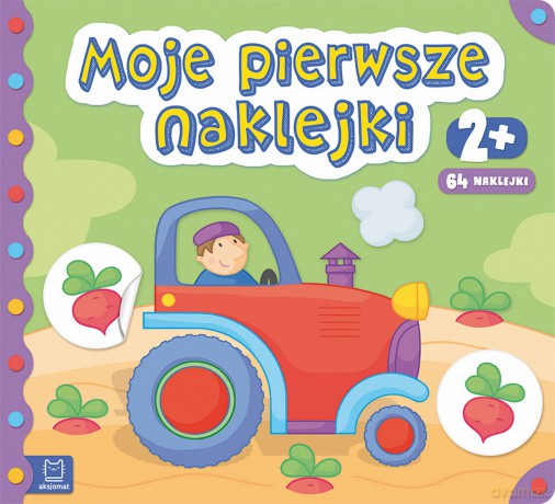Moje pierwsze naklejki 2+ [KSIĄŻKA]