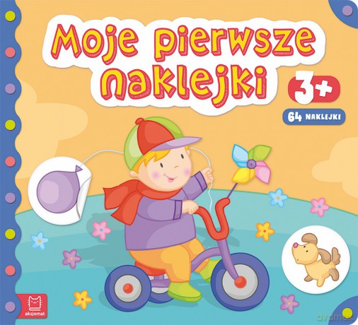 Moje pierwsze naklejki 3+ [KSIĄŻKA]