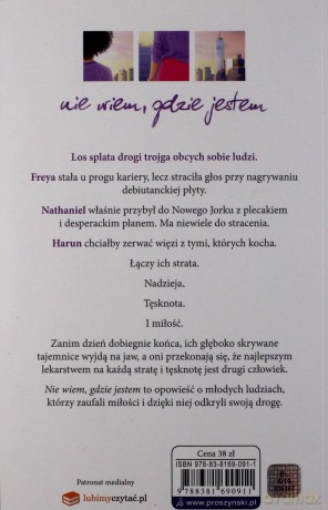 Nie wiem gdzie jestem - Gayle Forman [KSIĄŻKA]