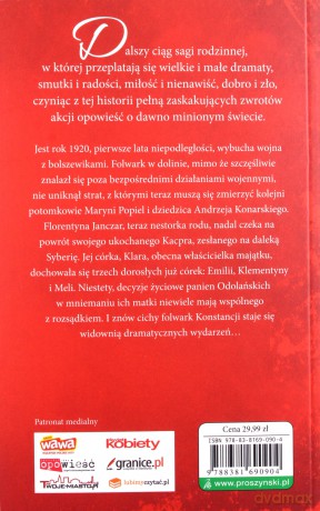 Niebieska sukienka. Dwieście wiosen (Tom 2) - Grażyna Jeromin Gałuszka [KSIĄŻKA]