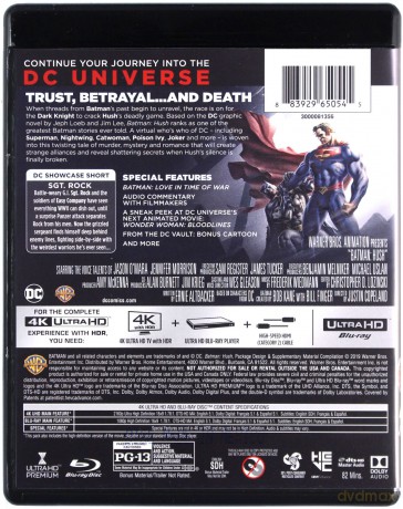 Batman: Hush [Blu-Ray 4K]+[Blu-Ray]