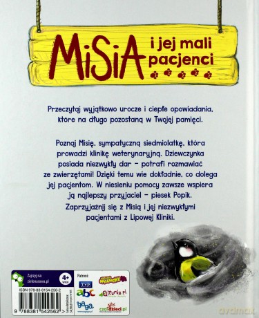 Opowieści o przyjaźni. Misia i jej mali pacjenci - Aniela Cholewińska-Szkolik [KSIĄŻKA]