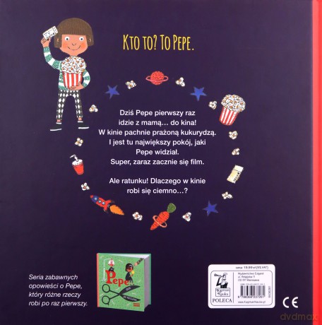 Pepe idzie do kina - Anna-Karin Garhamn [KSIĄŻKA]