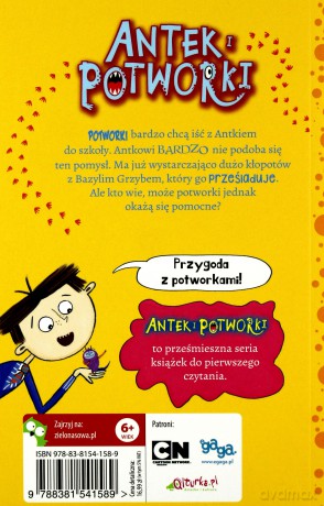 Potworki na wolności. Antek i potworki (Tom 2) - Zanna Davidson [KSIĄŻKA]