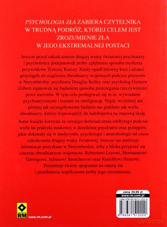 Psychologia zła - Joel E. Domsdale [KSIĄŻKA]