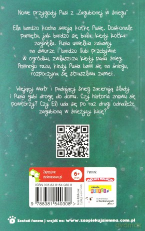 Pusia zagubiona kotka. Zaopiekuj się mną - Holly Webb [KSIĄŻKA]