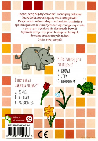 Quizy mądry dzieciak - Katarzyna Zioła-Zemczak [KSIĄŻKA]