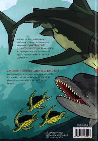 Rekiny. Najlepsi myśliwi w przyrodzie. Naukomiks - Joe Flood [KSIĄŻKA]