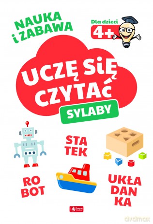 Uczę się czytać. Sylaby [KSIĄŻKA]