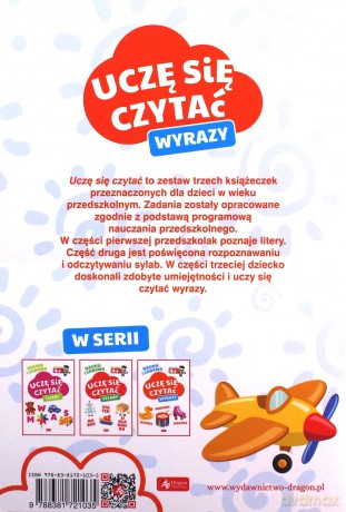 Uczę się czytać. Wyrazy [KSIĄŻKA]
