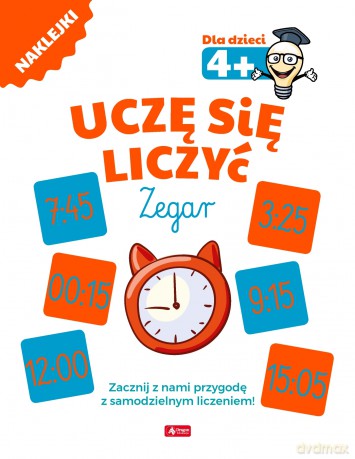 Uczę się liczyć. Zegar [KSIĄŻKA]