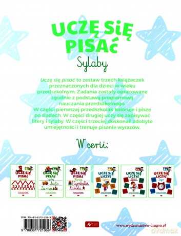 Uczę się pisać. Sylaby [KSIĄŻKA]