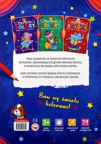 Wyczaruję kolory malowanka z wesołą myszką [KSIĄŻKA]