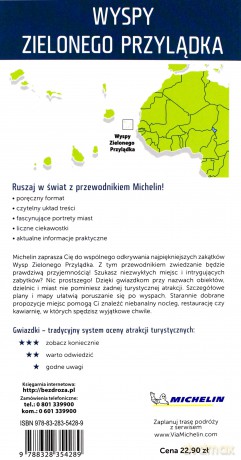 Wyspy Zielonego Przylądka. Michelin [KSIĄŻKA]