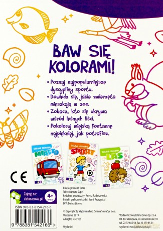 Zoo. Zabawa kolorami [KSIĄŻKA]