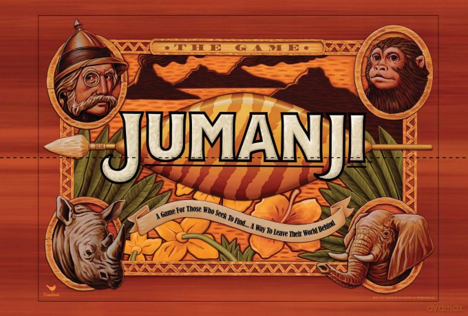 CARDINAL GAMES Jumanji wersja drewniana [GRA]
