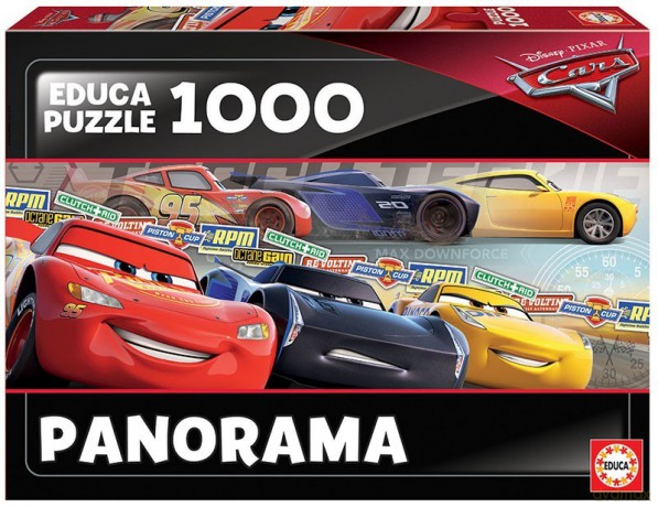 EDUCA 1000 el. Auta Panorama [PUZZLE]