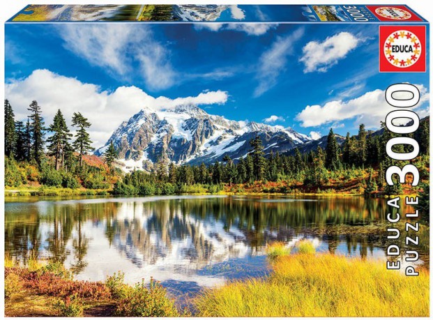 EDUCA 3000 el. Góra Shuksan, Waszyngton USA [PUZZLE]