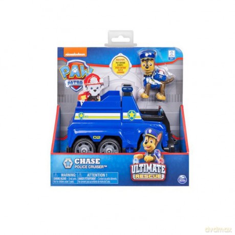 Figurka z pojazdem Psi Patrol Ultimate Rescue, Chase [FIGURKA]