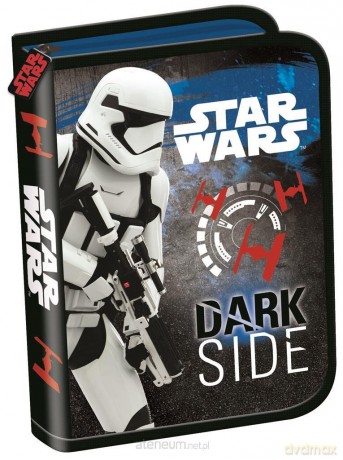 Piórnik dwuklapkowy bez wyposażenia Star Wars VIII (Gwiezdne Wojny)