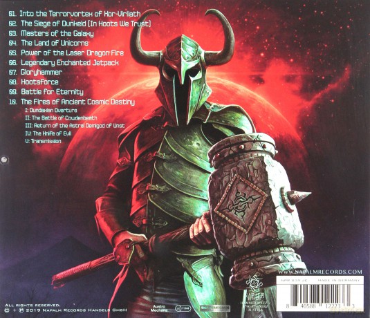 Gloryhammer: Legends from Beyond the Galactic Terrorvortex [CD]