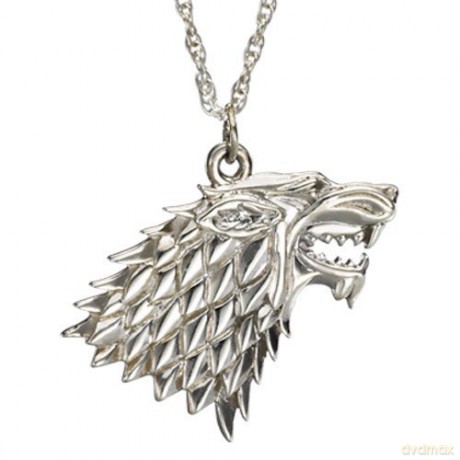 Game Of Thrones: Sterling Silver Stark Pendant (Gra o Tron)