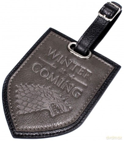 Game Of Thrones (Gra o Tron) Winter Is Coming Luggage Tag przywieszka na bagaż