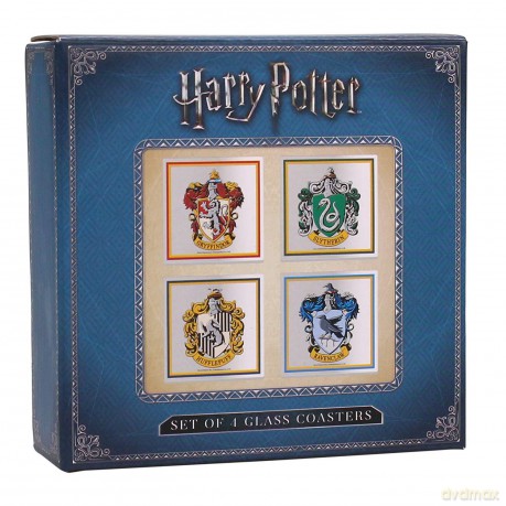 Harry Potter: All Houses Zestaw 4 podstawek