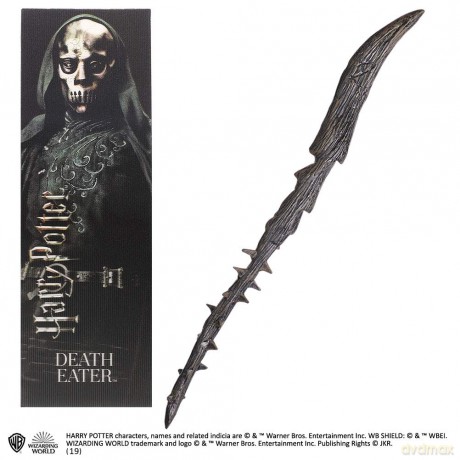 Harry Potter: Death Eater 12" różdżka i zakładka 3D
