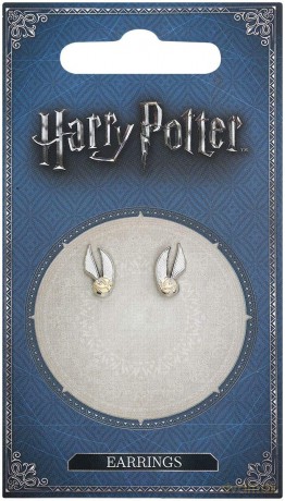 Harry Potter: Golden Snitch Stud Earrings Kolczyki