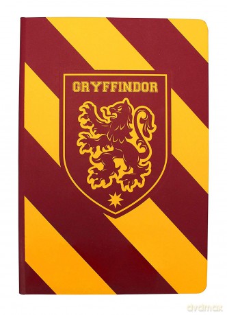 Harry Potter: Gryffindor Stripe Notes A5
