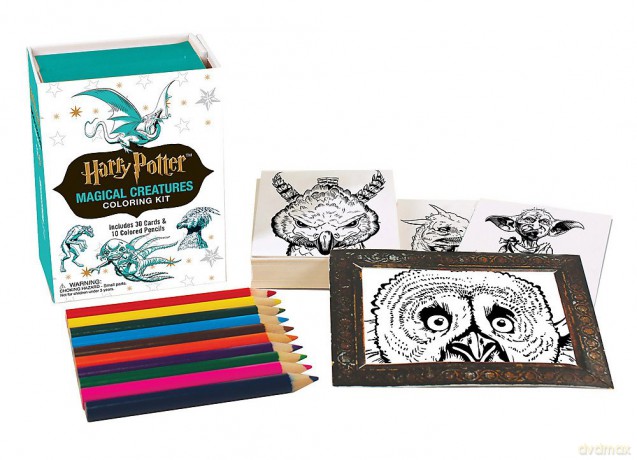 Harry Potter Magical Creatures Coloring Kit Zestaw do kolorowania