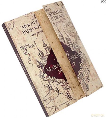 Harry Potter: Mauraders Map Mapa Huncwotów Notes A5