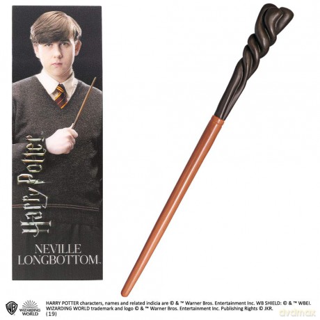 Harry Potter: Neville Longbottom Zestaw: zakładka, różdżka 12 Inch 30cm