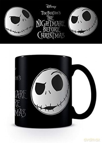 Nightmare Before Christmas: Jack Face (Foil) Kubek