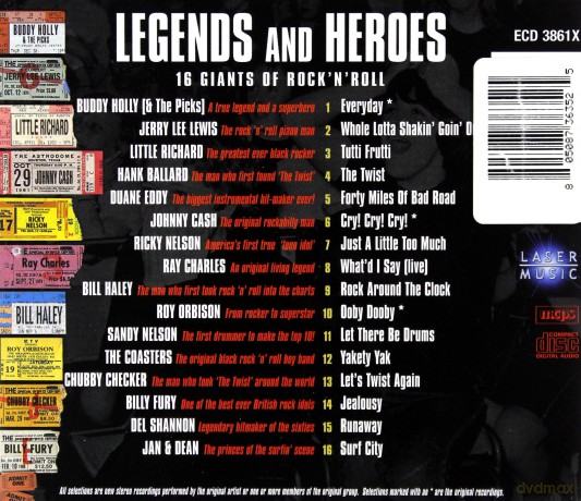 Legends And Heroes [CD]