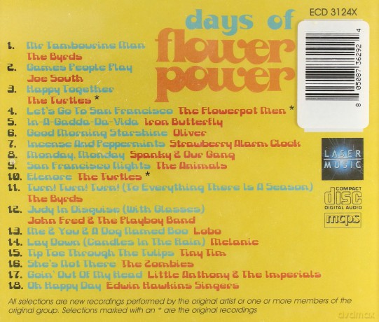 Days Of Flower Power [CD]