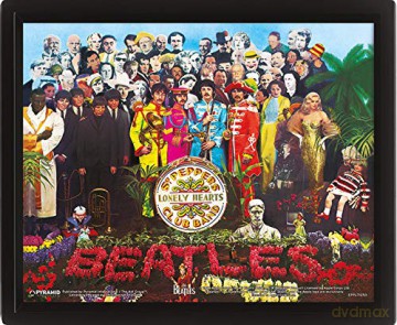 The Beatles: Sgt Pepper Ozdoba ścienna