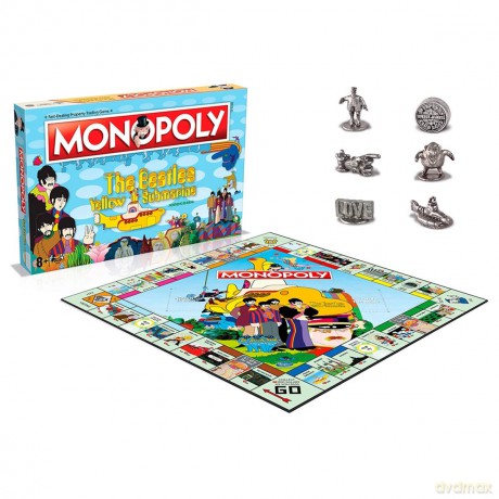 The Beatles: Yellow Submarine Monopoly [GRA PLANSZOWA]