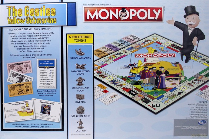 The Beatles: Yellow Submarine Monopoly [GRA PLANSZOWA]