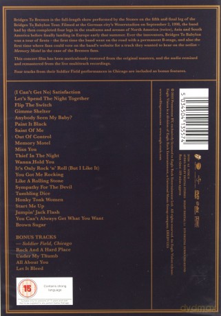 The Rolling Stones: Bridges To Bremen (Live At Weserstadion Bremen 1998) [DVD]