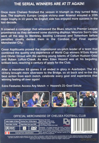 Chelsea FC Season Review 2018/19 [DVD]