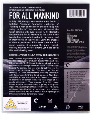 For All Mankind (1989) (Criterion Collection) [Blu-Ray]