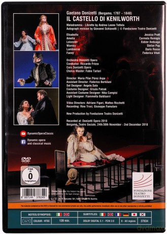 Gaetano Donizetti: Il Castello Di Kenilworth [DVD]